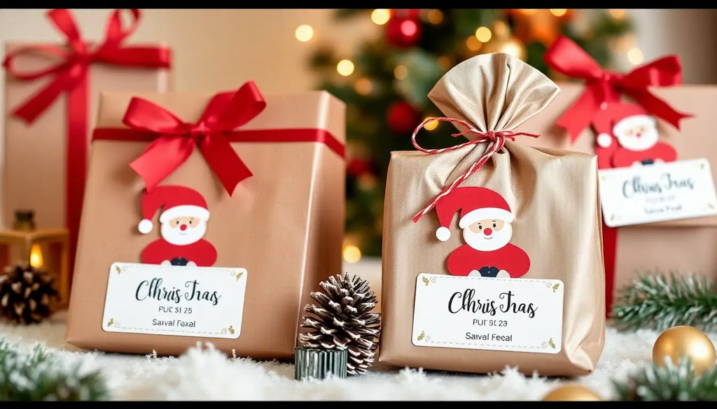 Create Festive Magic with Customised Personalised Santa Labels for Christmas 2025
