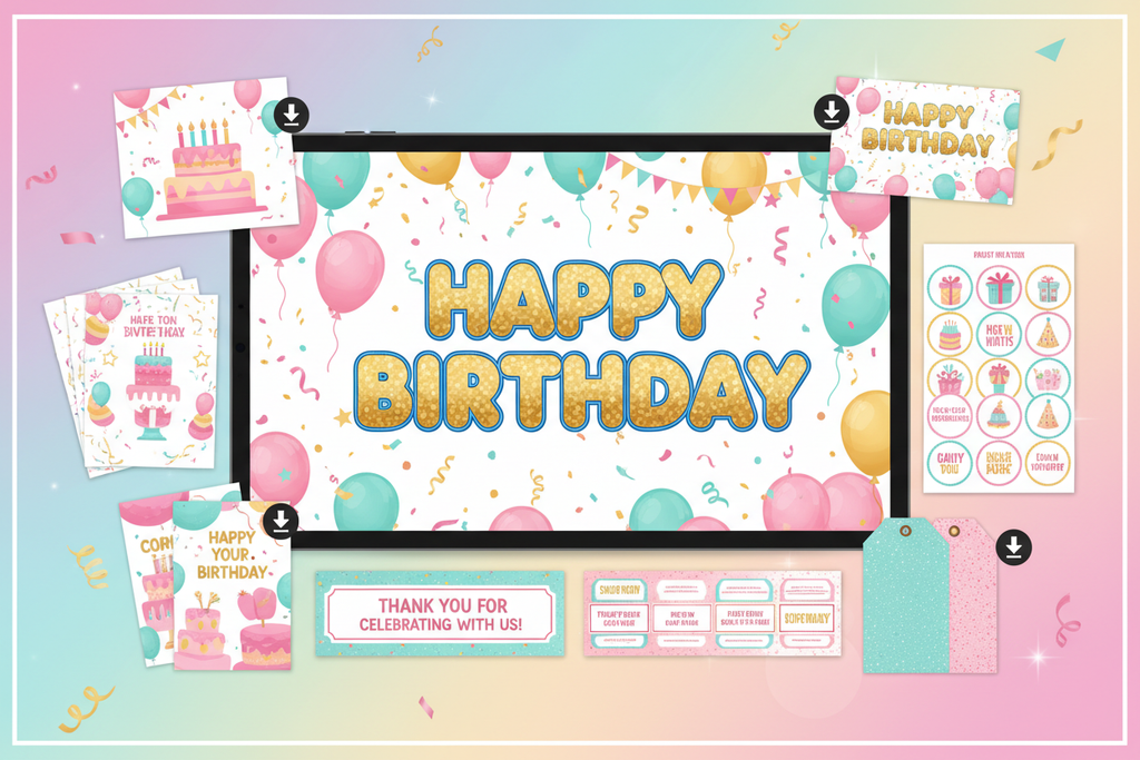 Forgot the Invites? Why Digital Downloads Save the Day - Sticksy Prints Australia
