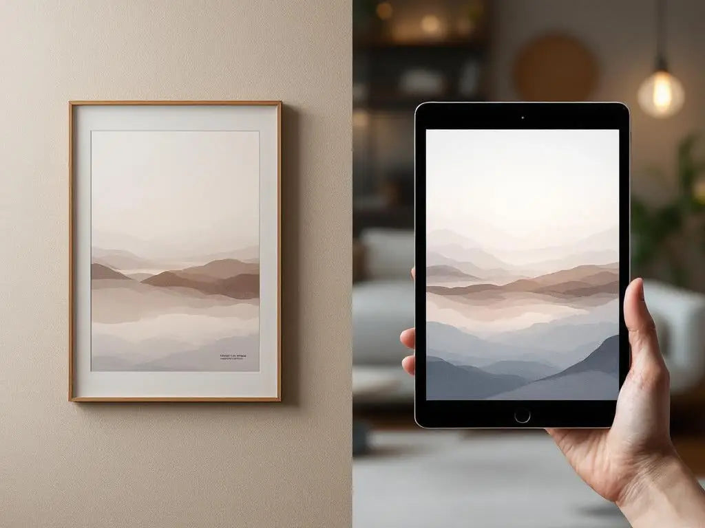 Printable vs. Physical Wall Art: Which Should You Choose?