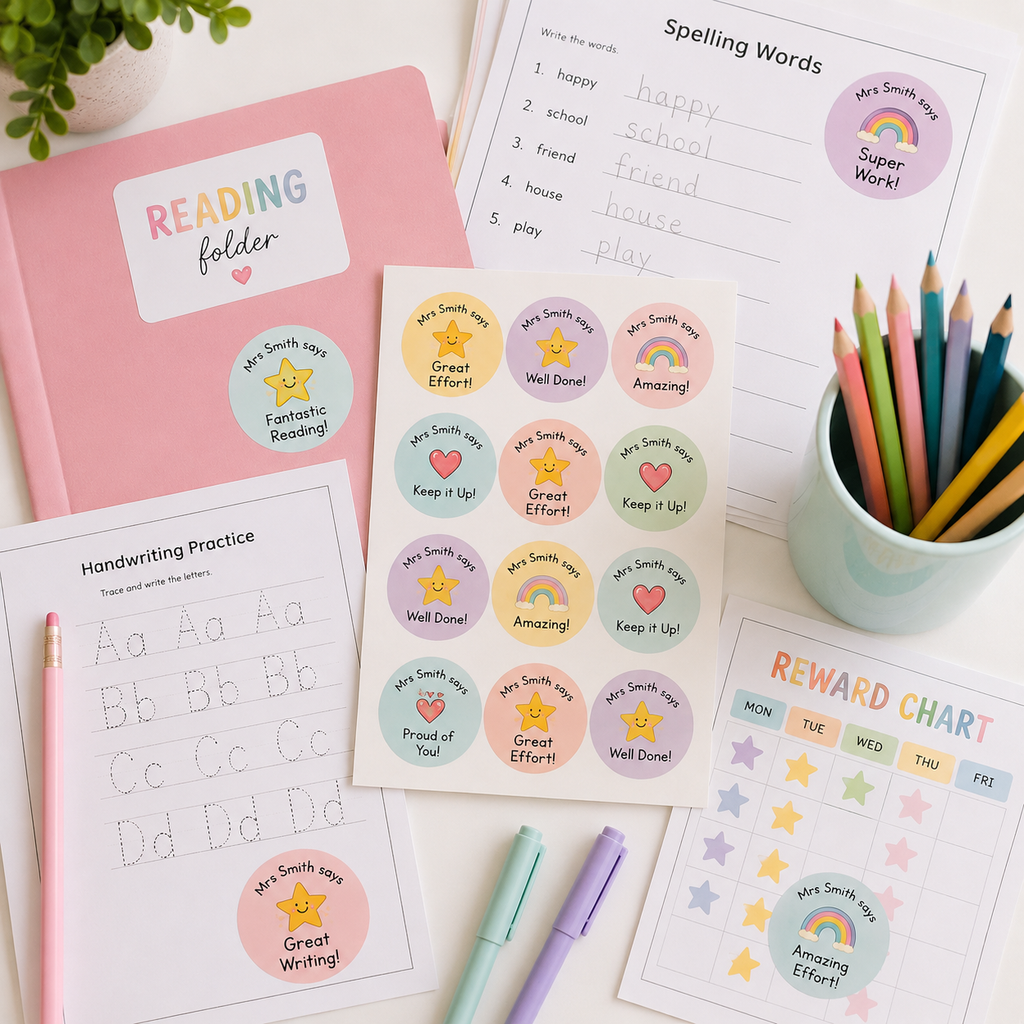Student Motivation: How to Use Personalised Reward Stickers That Actually Motivate Students