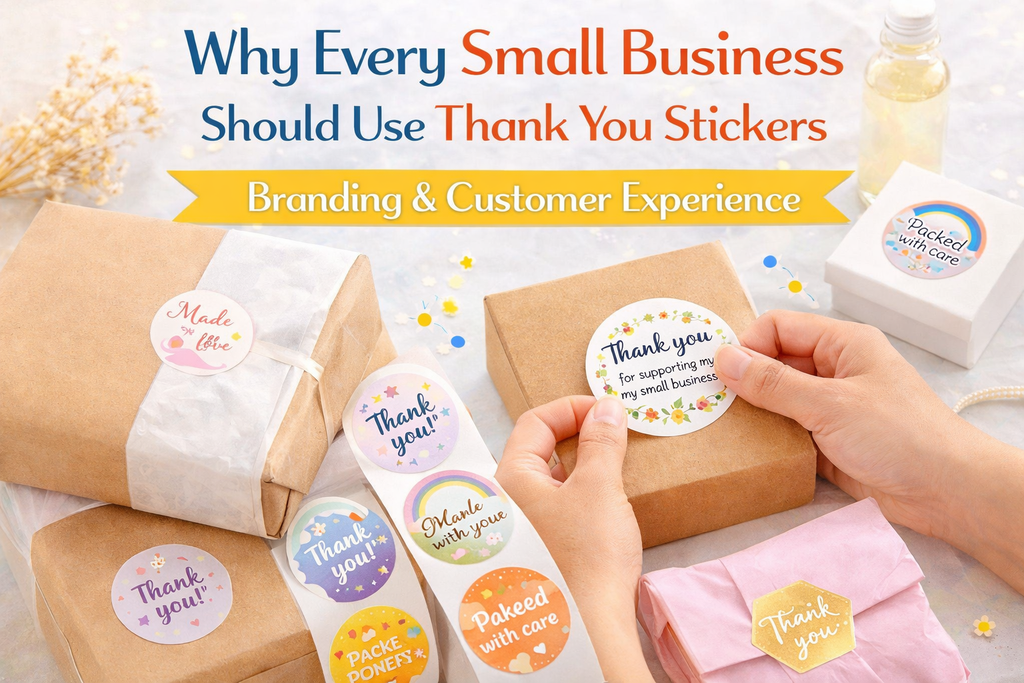 Why Every Small Business Should Use Thank You Stickers