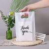 100pk White Thank You Gift Bags for Guests | 3 Sizes