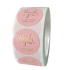 Pink & Gold "Thank You for Supporting My Small Business" Stickers | 500 Labels 2.5cm