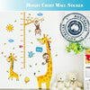 To Grow Taller" Giraffe & Monkey Height Chart - Wall Sticker - Sticksy Prints Australia