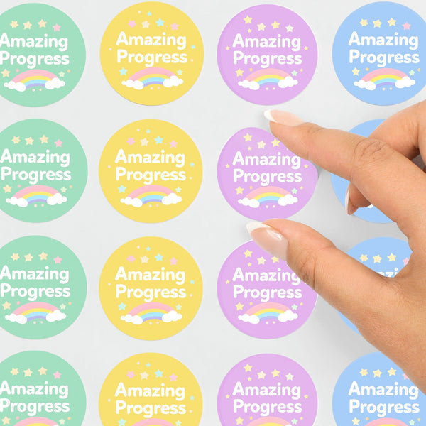 Amazing Progress Pet Training Reward Stickers | Positive Reinforcement Stickers for Dogs & Puppies