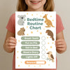 Australian Animal Bedtime Routine Chart for Kids – Printable (A4)