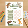 Australian Animal Good Behaviour Chart for Kids – Printable (A4)