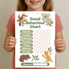 Australian Animal Good Behaviour Chart for Kids β Printable (A4) - Sticksy Prints Australia