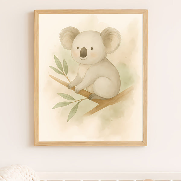 Australian Animal Wall Art Set – “Wild & Kind” (Instant Download A4–A2 + 12x18 + 16x20)