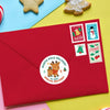 Baby Reindeer Personalised Christmas Stickers – North Pole Delivery - Sticksy Prints Australia
