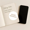 Bare Minimum Sticker – Funny Dating Sticker for Journals, Planners & Modern Dating Awareness - Sticksy Prints Australia