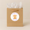 Barnyard Farm Animal Thank You Stickers – Barn & Chicks Highland Cow Pig & Goat | Personalised Party Favour Labels