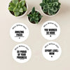 Bold Minimalist Teen Effort Stickers – Personalised Teacher Progress & Motivation Stickers - Sticksy Prints Australia