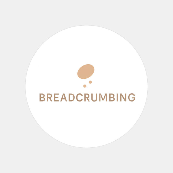 Breadcrumbing Sticker – Funny Dating Sticker for Journals Planners & Modern Dating Awareness