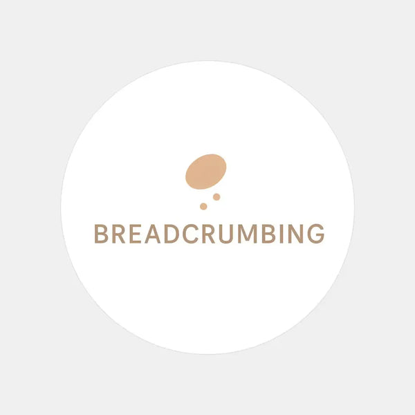 Breadcrumbing Sticker – Funny Dating Sticker for Journals, Planners & Modern Dating Awareness - Sticksy Prints Australia