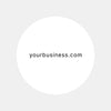 Business Website URL Stickers | Round Packaging Labels for Small Businesses - Sticksy Prints Australia