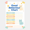 Cat Reward Chart for Kids – Good Behaviour Printable (A4)