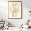 Deer Nursery Wall Art Print – Woodland Animal Watercolour (Digital Download)