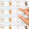 Devon Rex Cat Teacher Reward Stickers – Cute Cat Paw Classroom Stickers - Sticksy Prints Australia