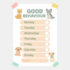 Dog Reward Chart for Kids โ Good Behaviour Printable (A4) (Copy) - Sticksy Prints Australia
