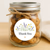 Thank You Stickers | Colourful Wildflower Packaging Labels | Small Business Stickers Australia - Sticksy Prints Australia