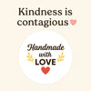 Handmade with Love Stickers Business Stickers