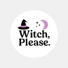 “Witch, Please.” (Lilac Edition) Candle Label Stickers