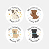 Staffordshire Dog Reward Stickers Teacher Praise Classroom Stickers