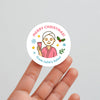 Personalised Christmas Stickers for Beauty Salons & Spas