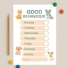 Dog Reward Chart for Kids – Good Behaviour Printable (A4) (Copy)