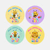 Personalised Bee Classroom Reward Stickers for Teachers | Cute Praise Labels