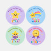 Personalised Star Reward Stickers for Teachers | Cute Classroom Praise Labels