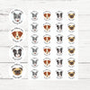 Personalised Dog Teacher Reward Stickers Labels Kids
