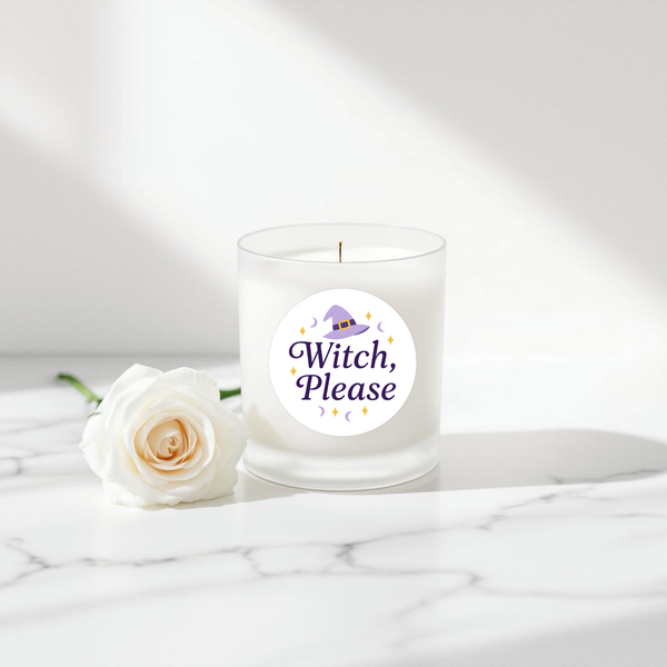 “Witch, Please” Candle Label Stickers