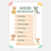 Dog Reward Chart for Kids – Good Behaviour Printable (A4) (Copy)