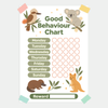 Australian Animal Good Behaviour Chart for Kids – Printable (A4)
