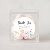Personalised Thank You Wedding Stickers – Blush Floral Design
