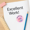 Personalised Bright Classroom Reward Stickers for Teachers | Colourful Praise Labels