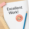 Personalised Art Reward Stickers for Teachers | Creative Classroom Praise Labels