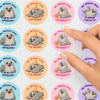 Personalised Seal Teacher Reward Stickers | Cute Ocean Animal Classroom Praise Labels