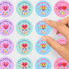 Personalised Kindness Reward Stickers for Teachers | Heart Classroom Praise Labels