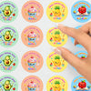 Personalised Fruit Food Reward Stickers for Teachers | Cute Classroom Praise Labels