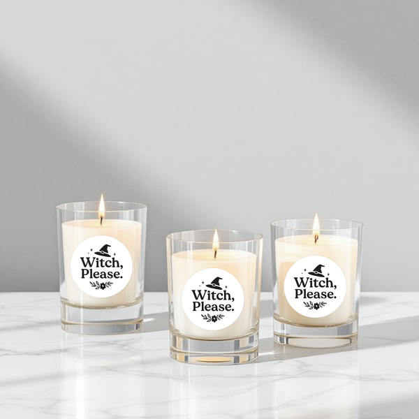 “Witch, Please” Candle Label Stickers
