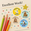 Personalised Australian Animal Reward Stickers for Teachers | Cute Classroom Praise Labels