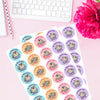 Personalised Seal Teacher Reward Stickers | Cute Ocean Animal Classroom Praise Labels