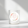 “Smells Like I’m Over It” Candle Label Stickers