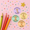 Personalised Giraffe Reward Stickers for Teachers | Cute Classroom Praise Labels