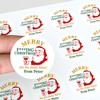 Personalised Merry F*ing Christmas Stickers Labels