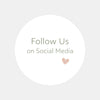 Follow Us on Social Media Stickers | Small Business Packaging Labels