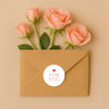 For You Stickers – Minimal Valentine Gift Seals